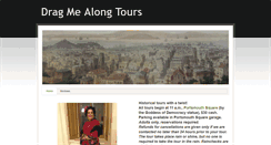 Desktop Screenshot of dragmealongtours.com